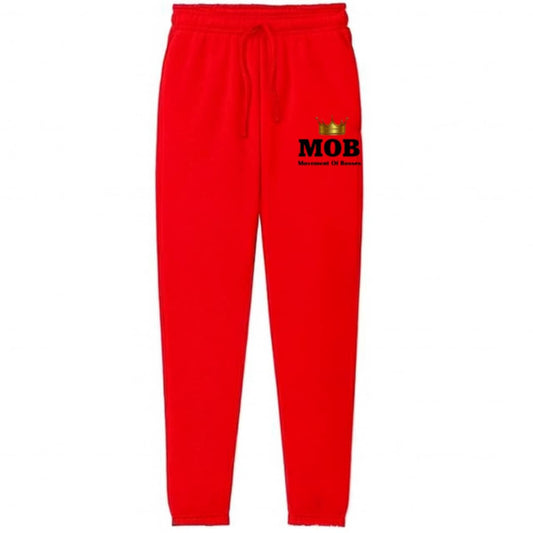 Women’s Red MOB Jogging Pants