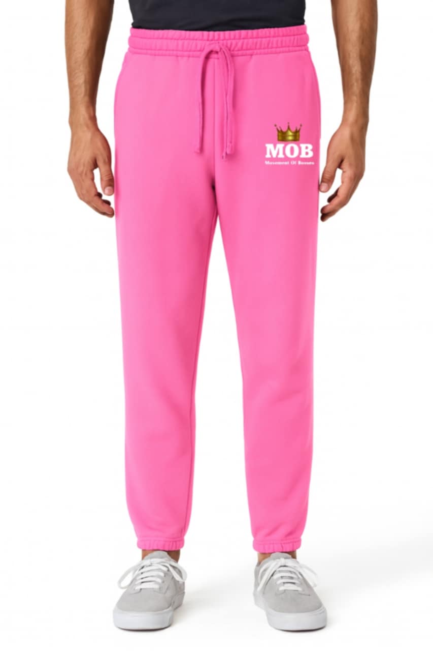 Men’s Pink MOB Jogging Pants
