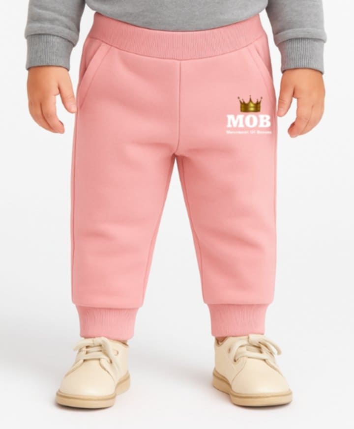Toddler Light Pink MOB Jogger Pants