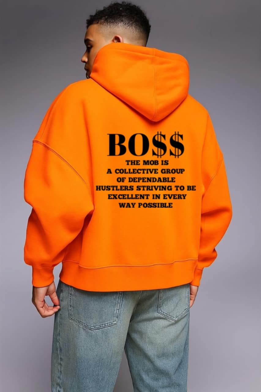 Men’s Limited Edition Halloween Pumpkin MOB Hoodie