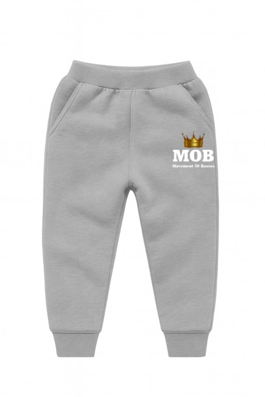 Toddler Grey MOB Jogger Pants