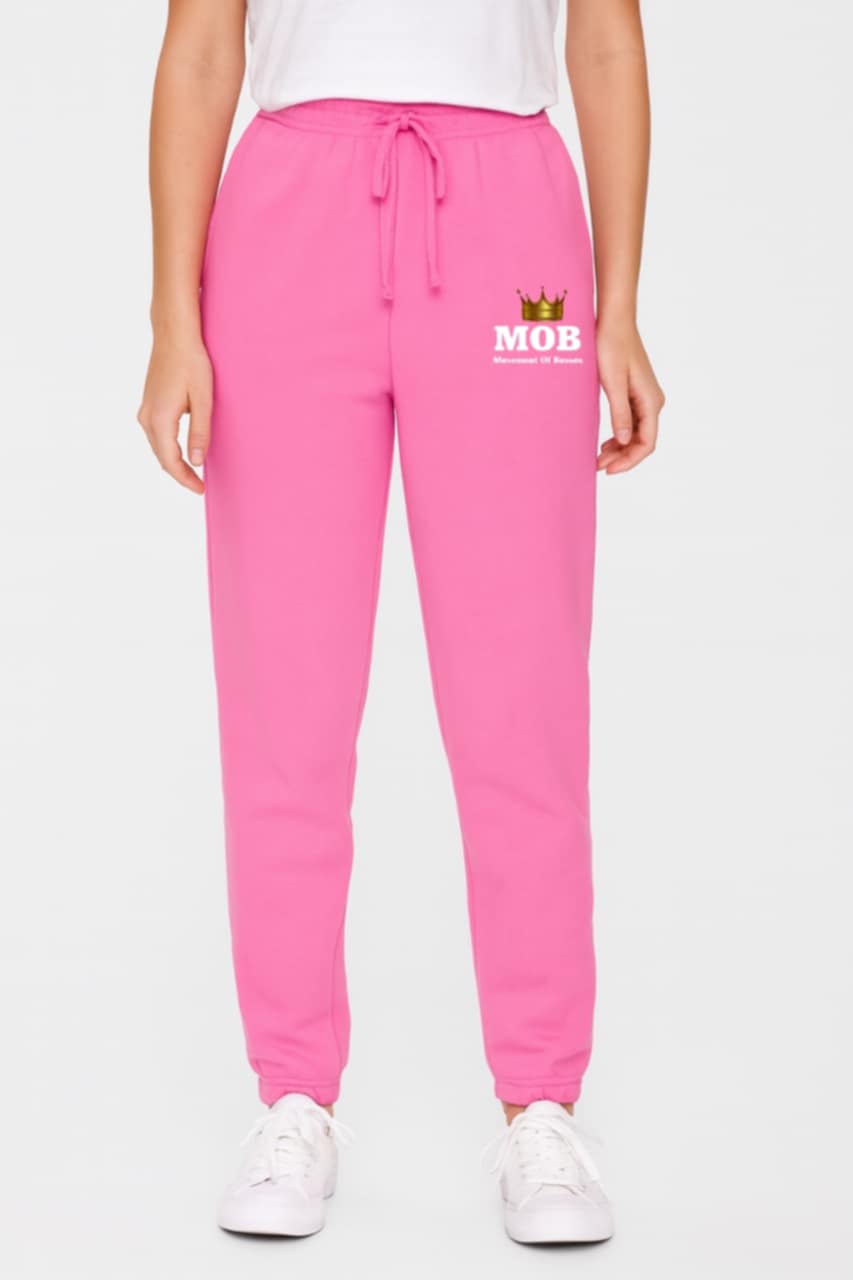Women’s Pink MOB Joggers
