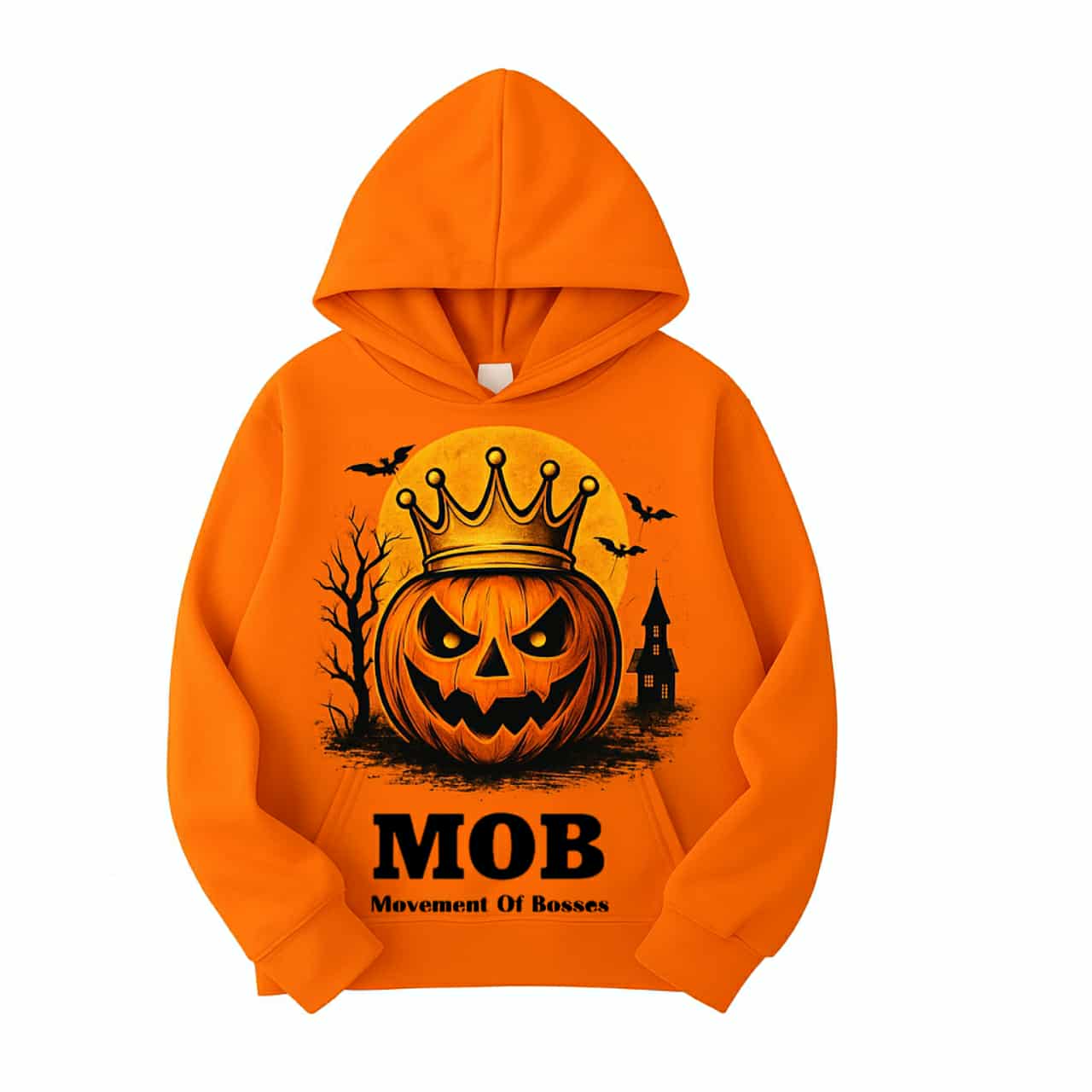 Women’s Limited Edition Halloween Pumpkin MOB Hoodie