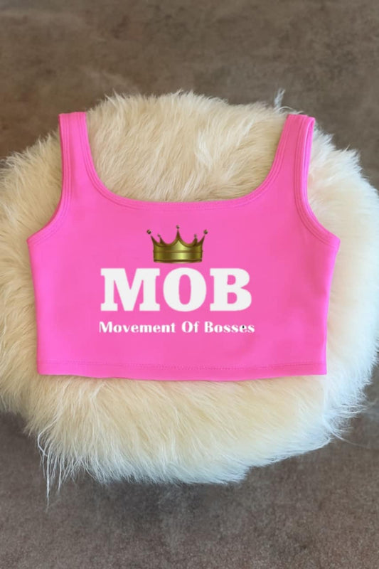 Pink MOB Tank Top
