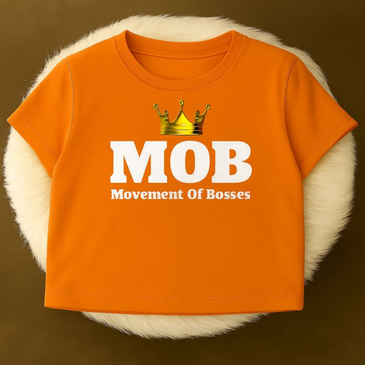 Women’s Orange MOB Tee
