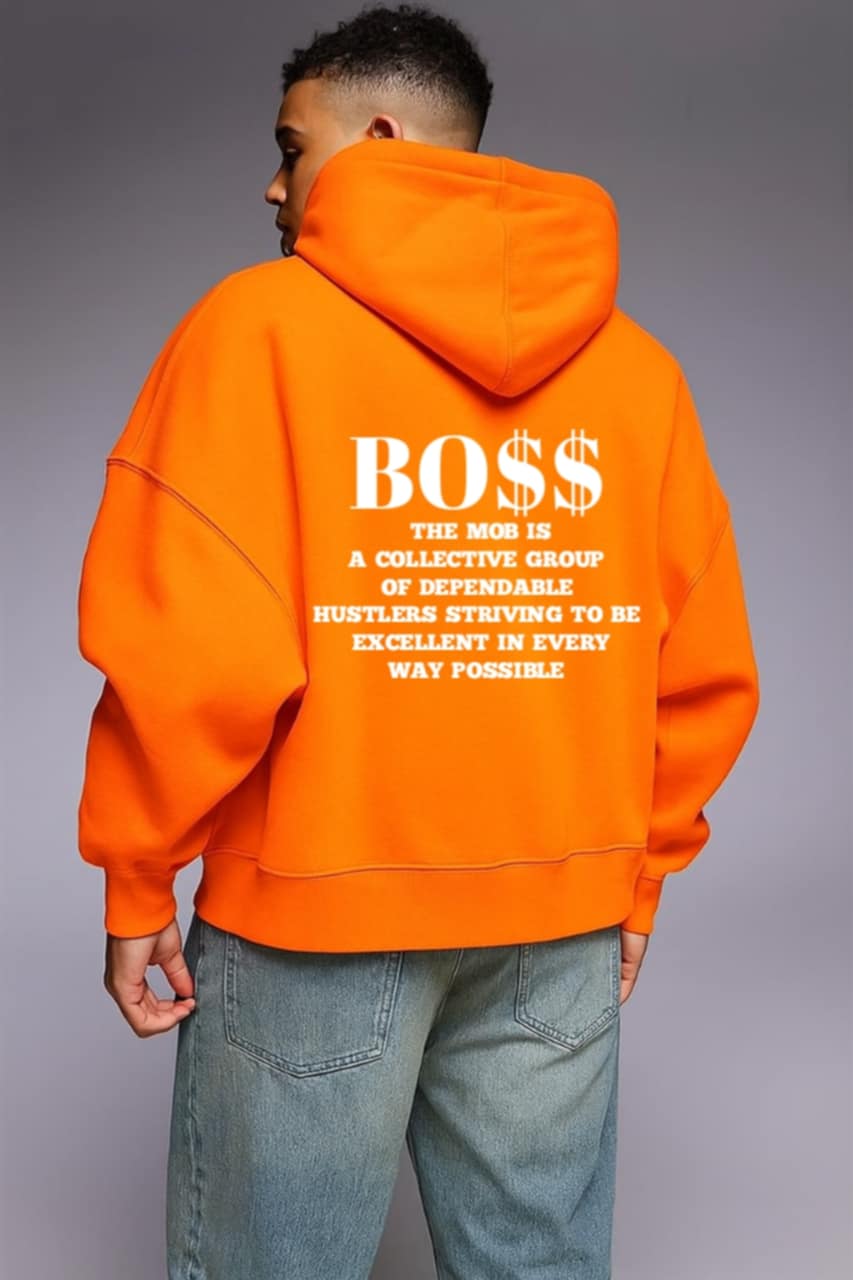 Men's Orange MOB Jumpsuit
