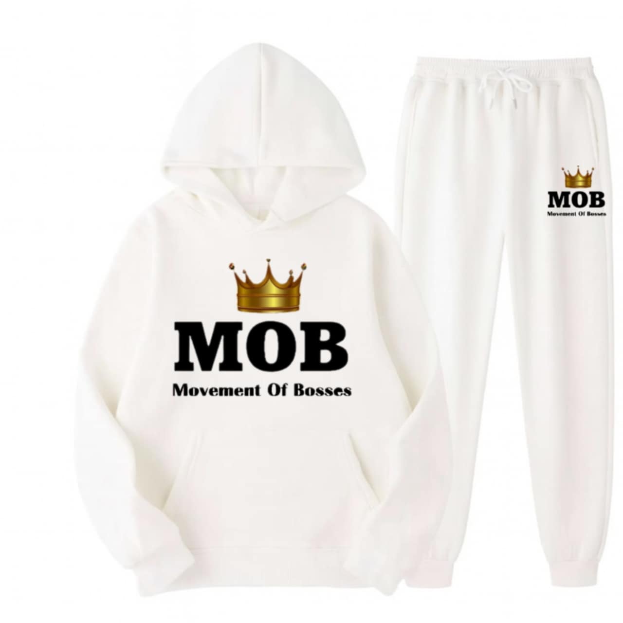 Women’s White MOB Jumpsuit
