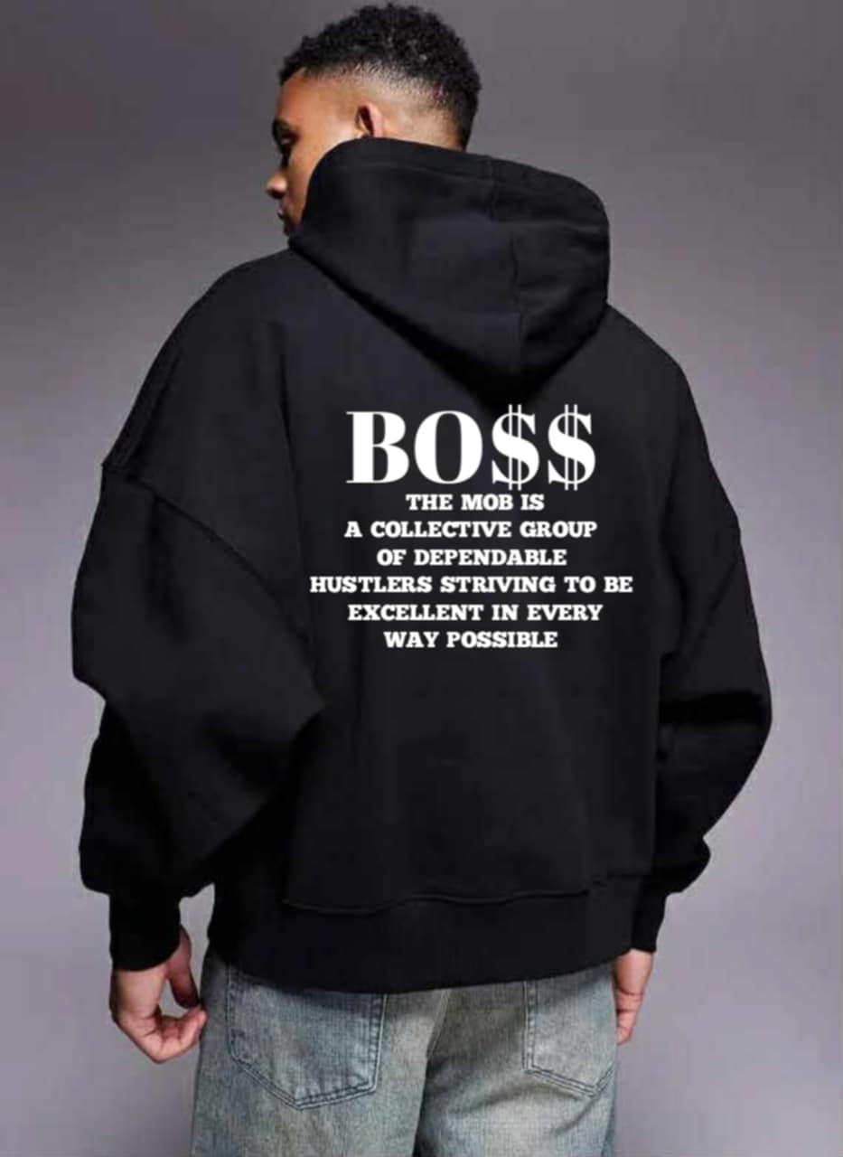 Men’s Black MOB Hoodie