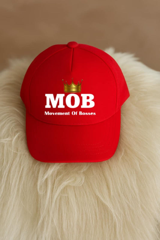 Toddler Red MOB Hat