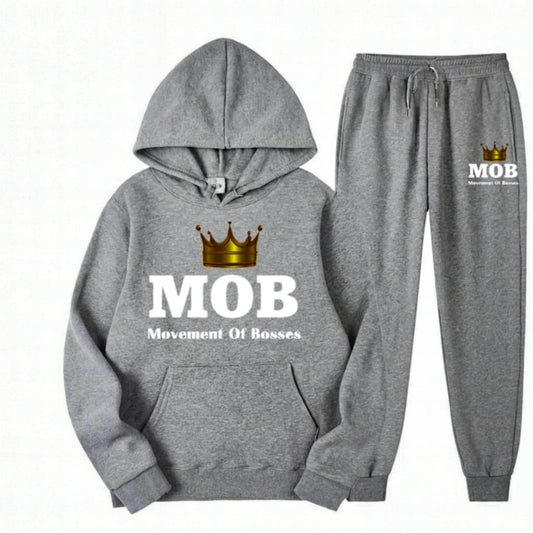 Women's Grey MOB Jumpsuit