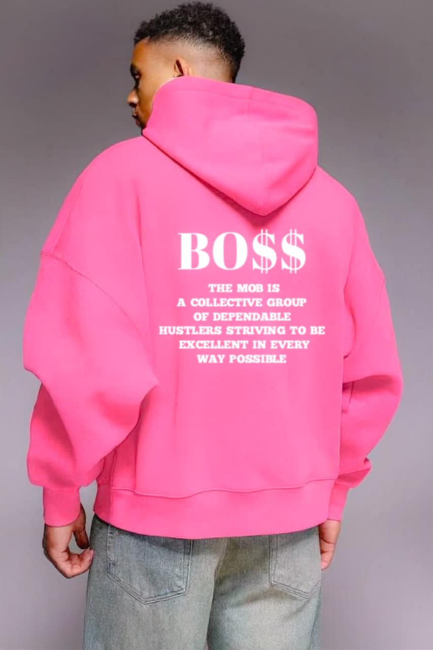 Men's Pink MOB Jumpsuit