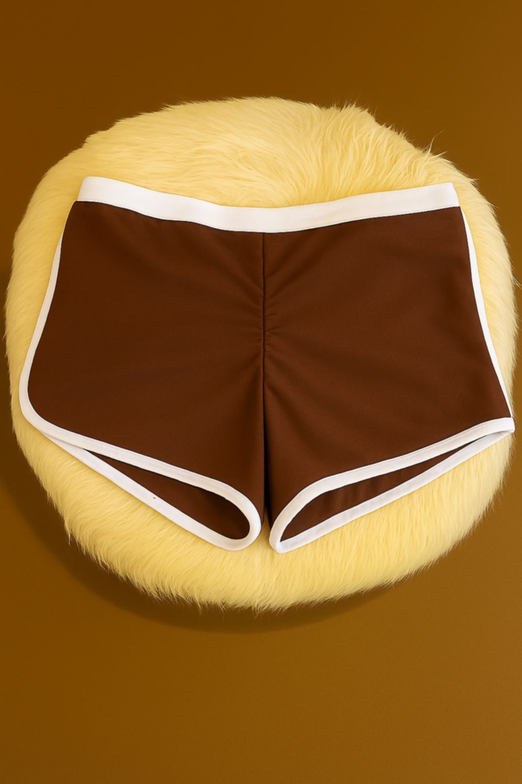 Brown 2Tone Workout MOB Shorts