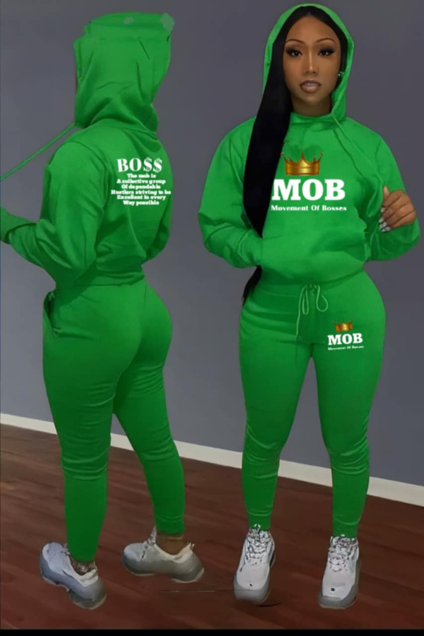 Women’s Green MOB Jumpsuit