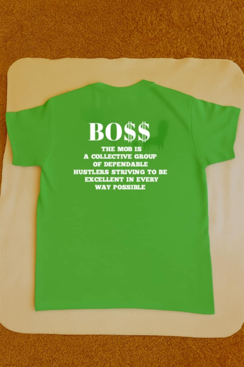 Women's Green MOB T-Shirt