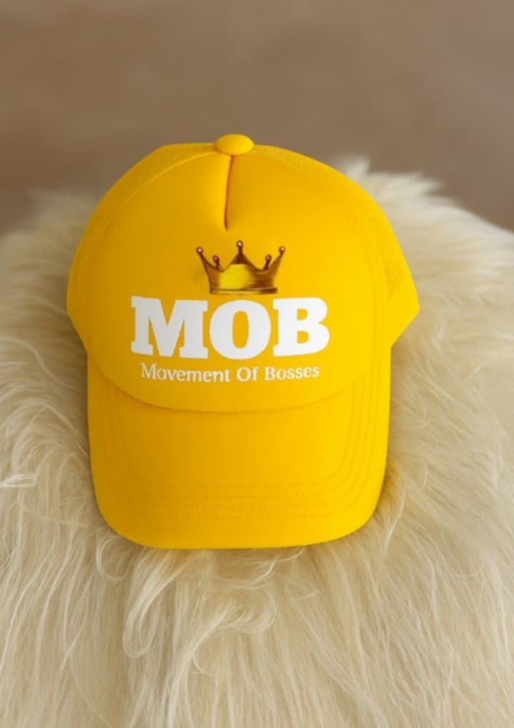 Yellow MOB Hat