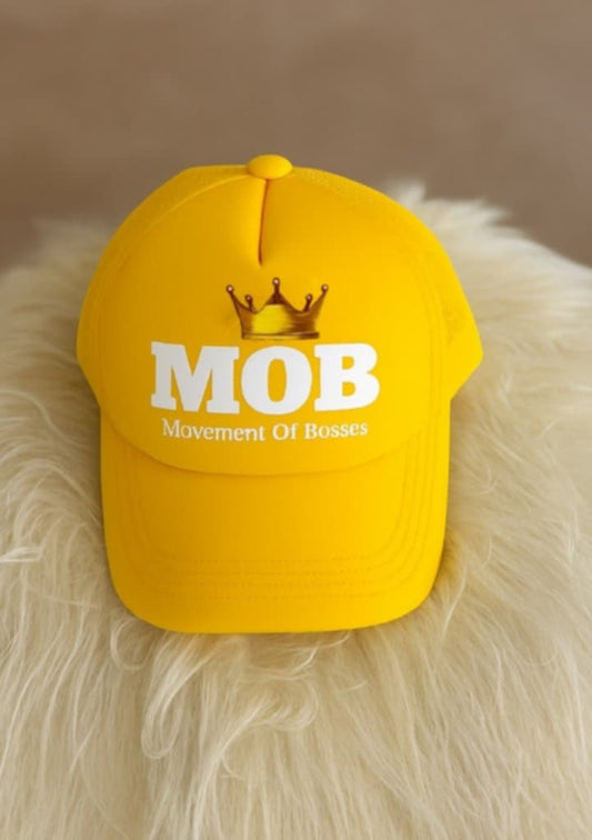 Yellow MOB Hat