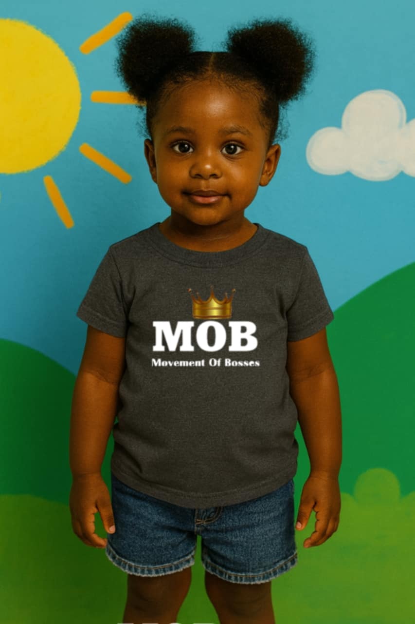 Toddler Grey MOB T-Shirt