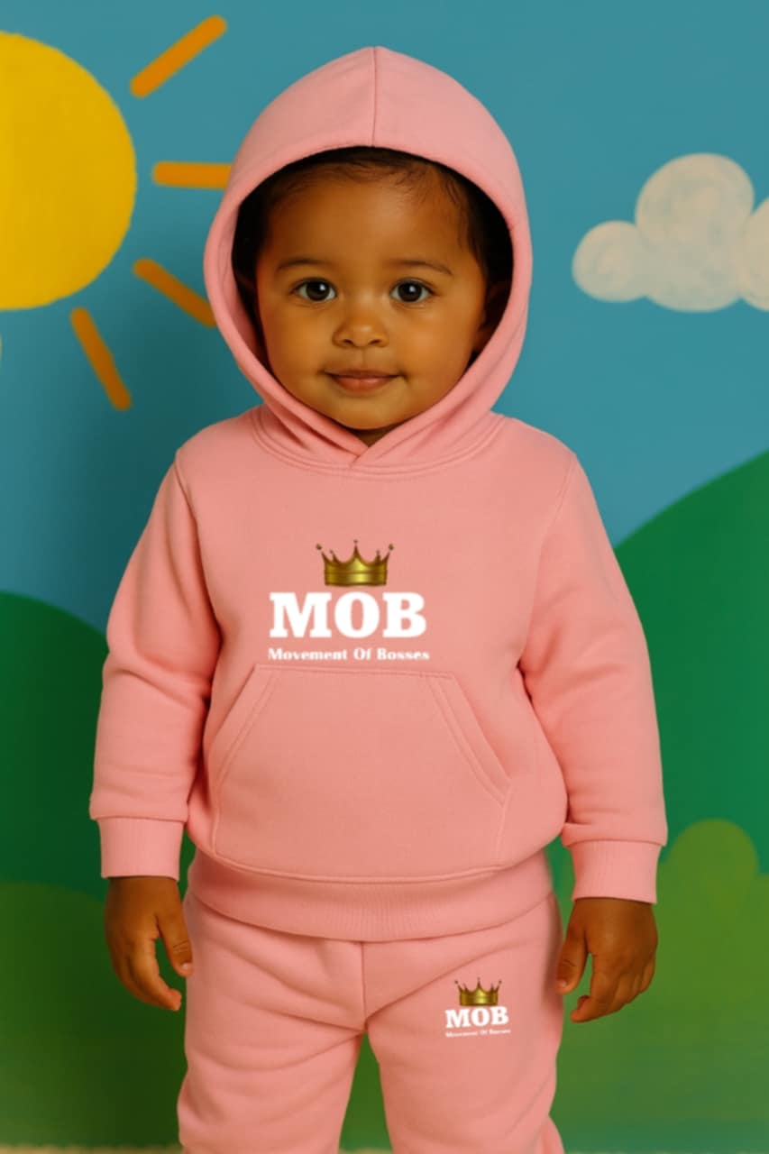 Toddler Light Pink MOB Jumpsuit