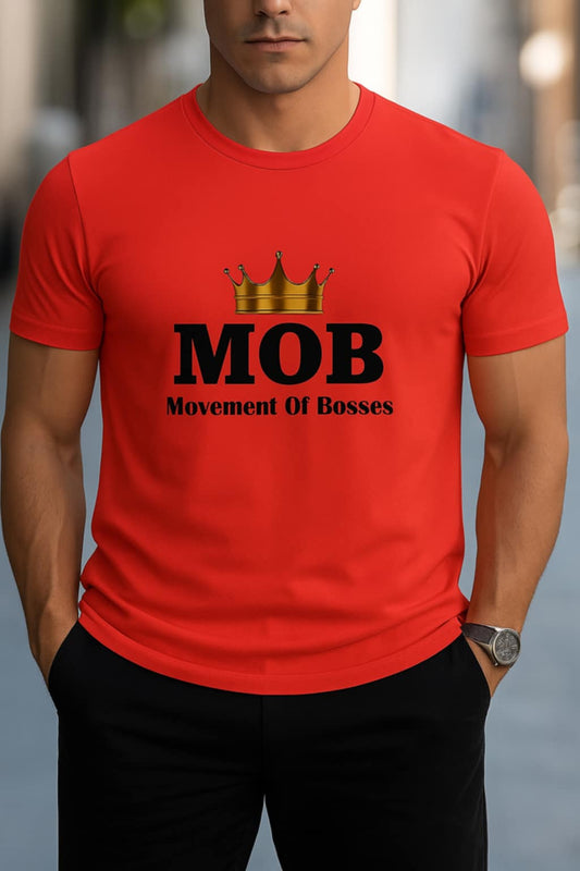 Men's Red MOB T-Shirt