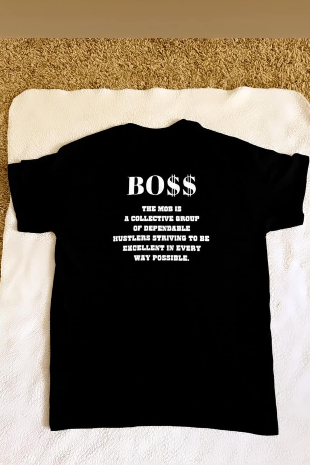 Men's Black MOB T-Shirt