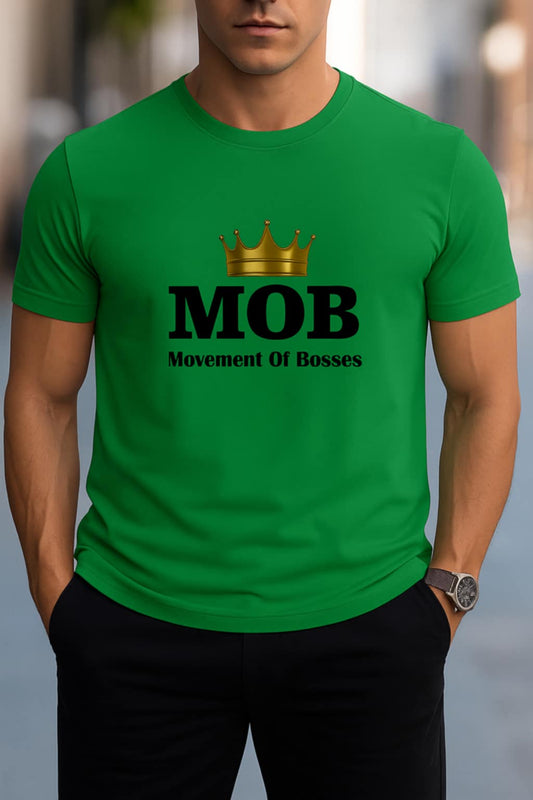 Men's Green MOB T-Shirt