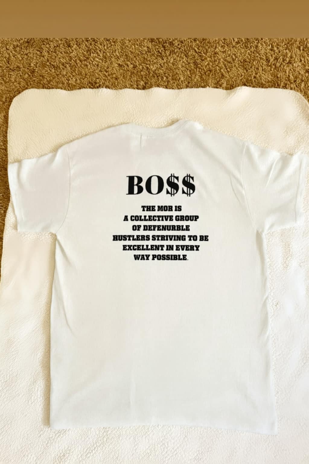 Men's White MOB T-Shirt