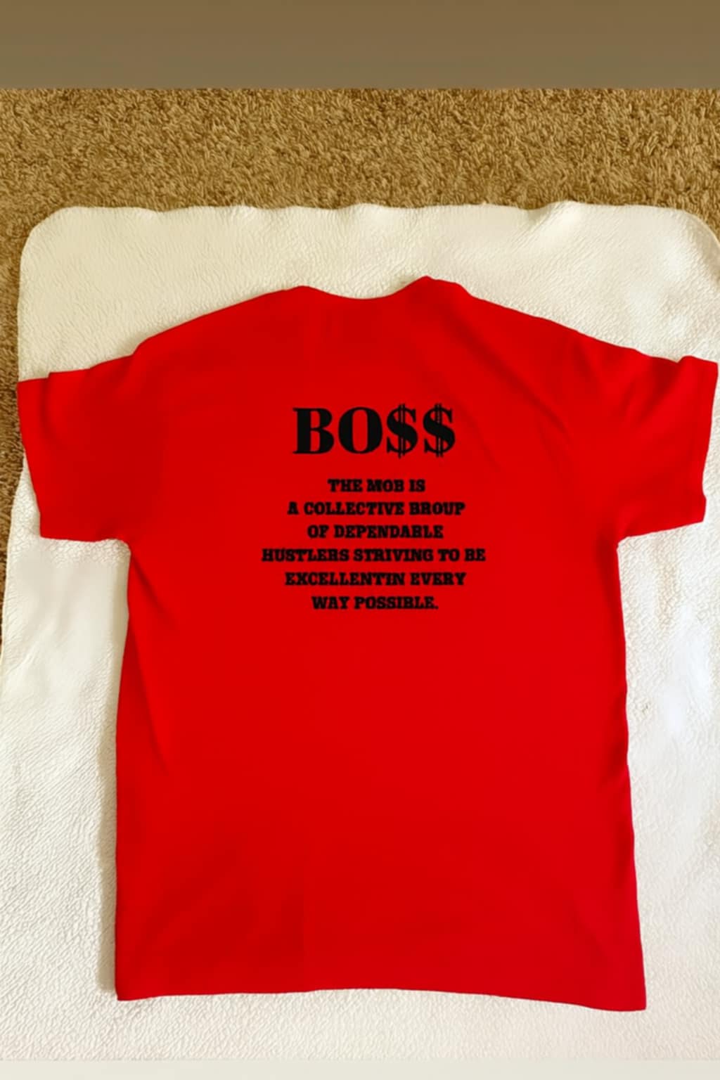 Men's Red MOB T-Shirt