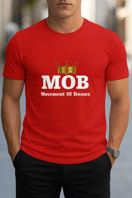 Men's Red MOB T-Shirt