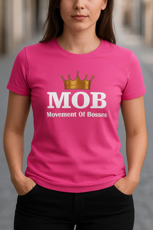 Women's Light pink MOB T-Shirt