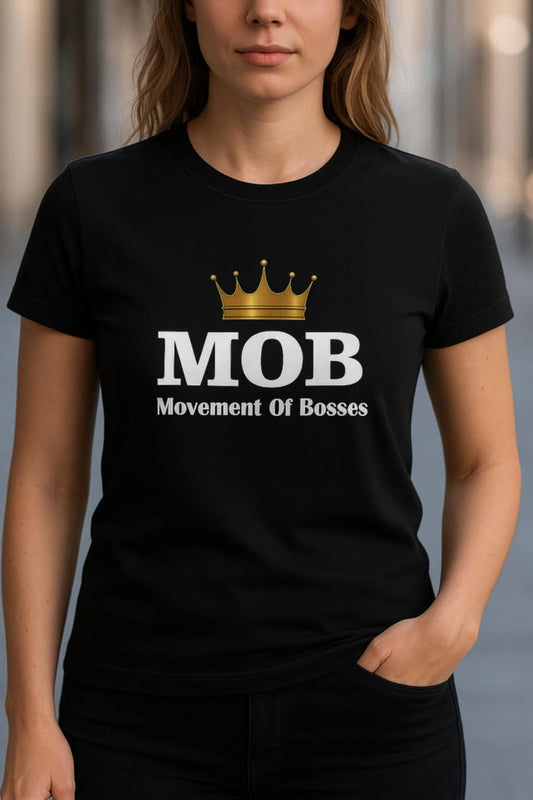 Women’s Black MOB T-Shirt