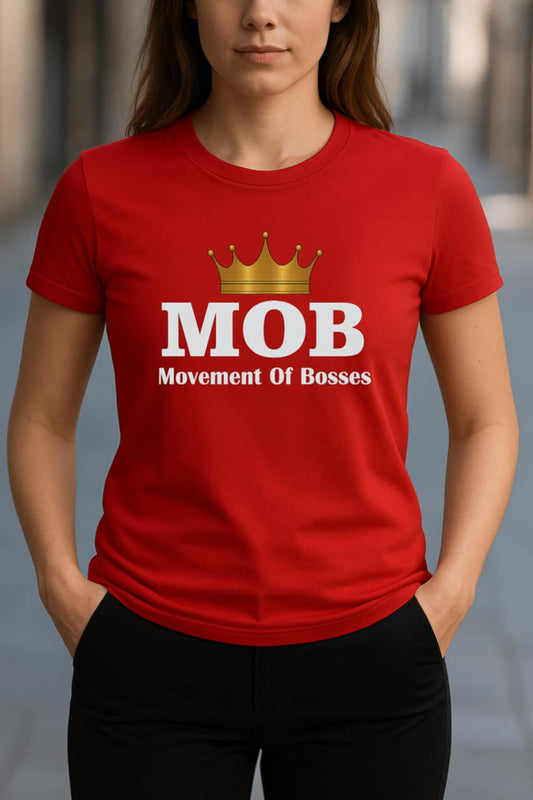 Women’s Red MOB T-Shirt
