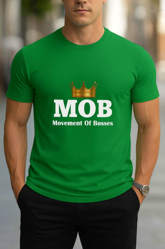 Men's Green MOB T-Shirt