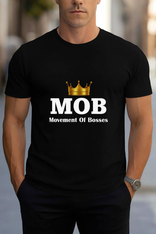 Men's Black MOB T-Shirt